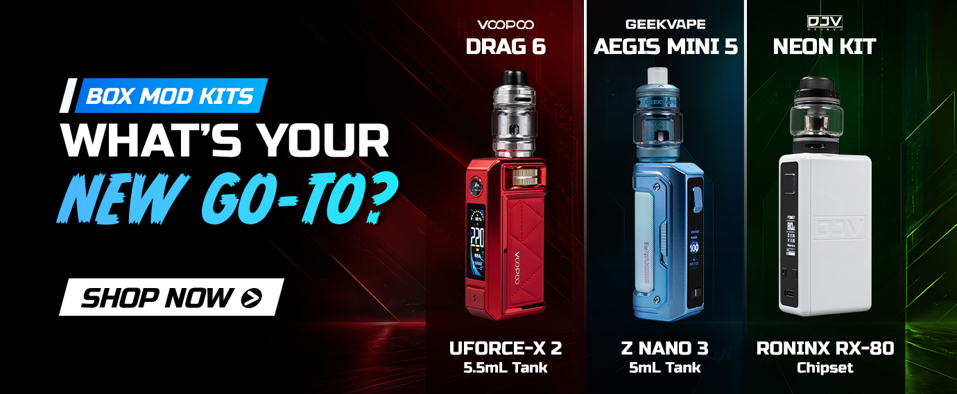 High Wattage Box Mod Kits
