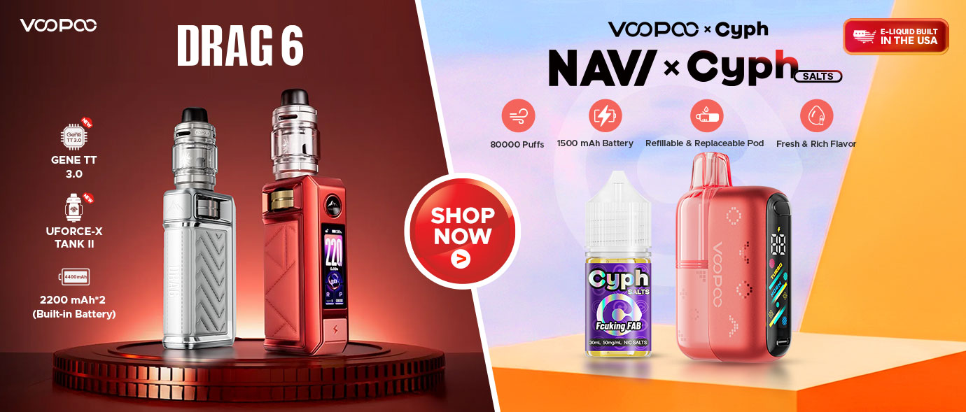 VOOPOO Drag 6 Release